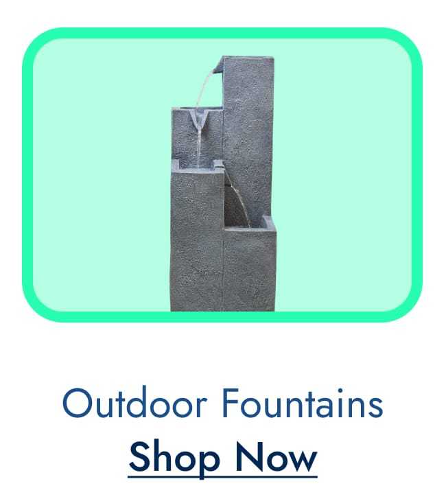 Outdoor fountains