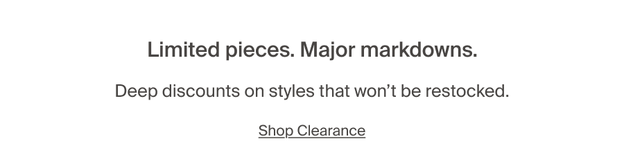 Shop Clearance