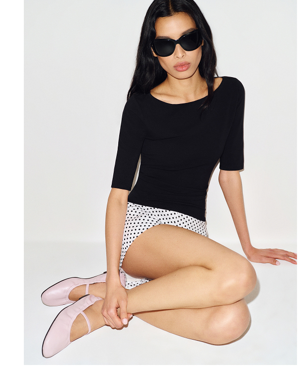 Buffy Ruched Ballet Flat