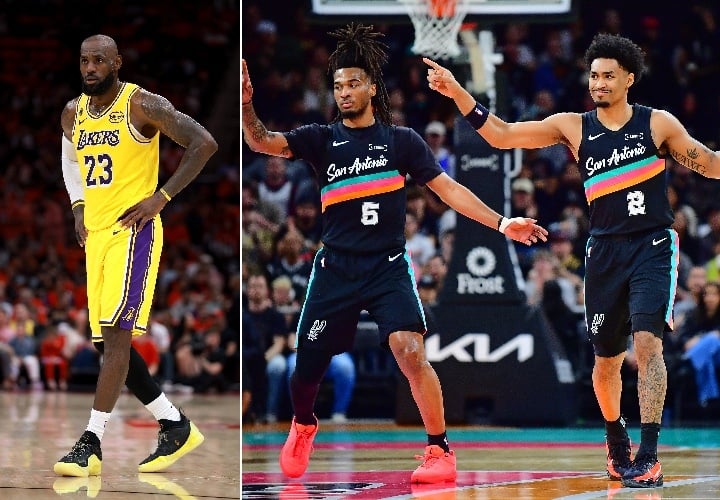 LeBron James, Stephon Castle, Dylan Harper