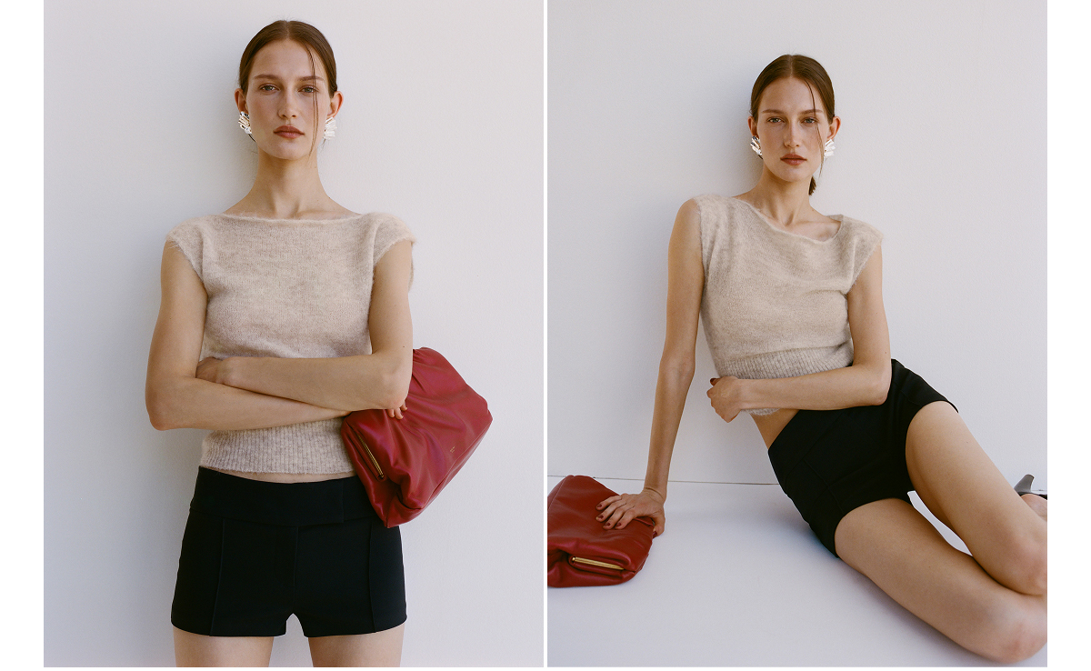 Rhiannon Sheer Alpaca Sweater Top
