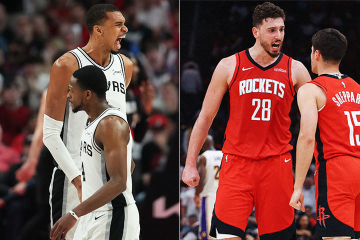 Victor Wembanyama, De'Aaron Fox, Alperen Sengun, Reed Sheppard