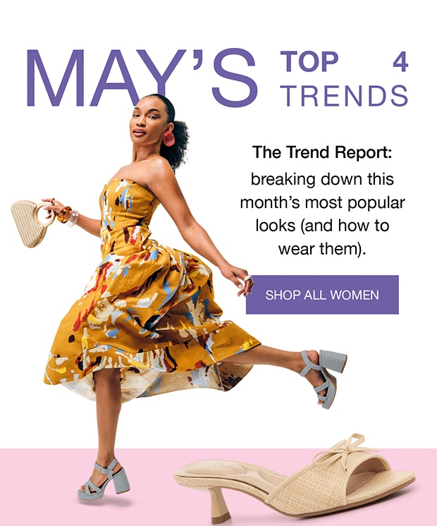 MAY'S TOP 4 TRENDS - SHOP ALL WOMEN