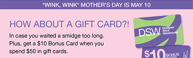 HOW ABOUT A GIFT CARD ?!