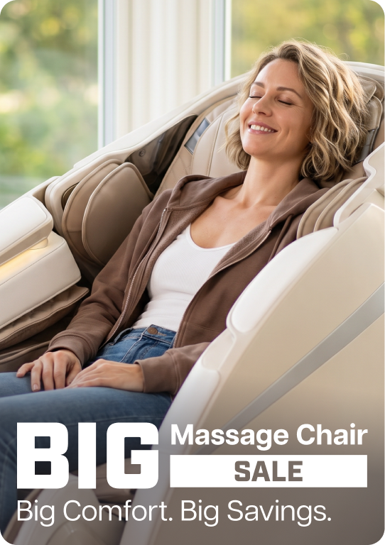 BIG Massage Chair Sale. Big comfort. Big savings.