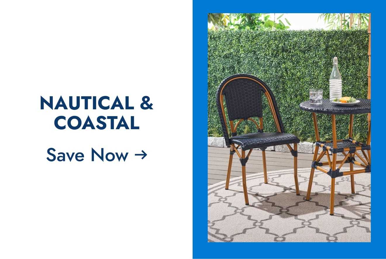 Nautical & coastal--save now