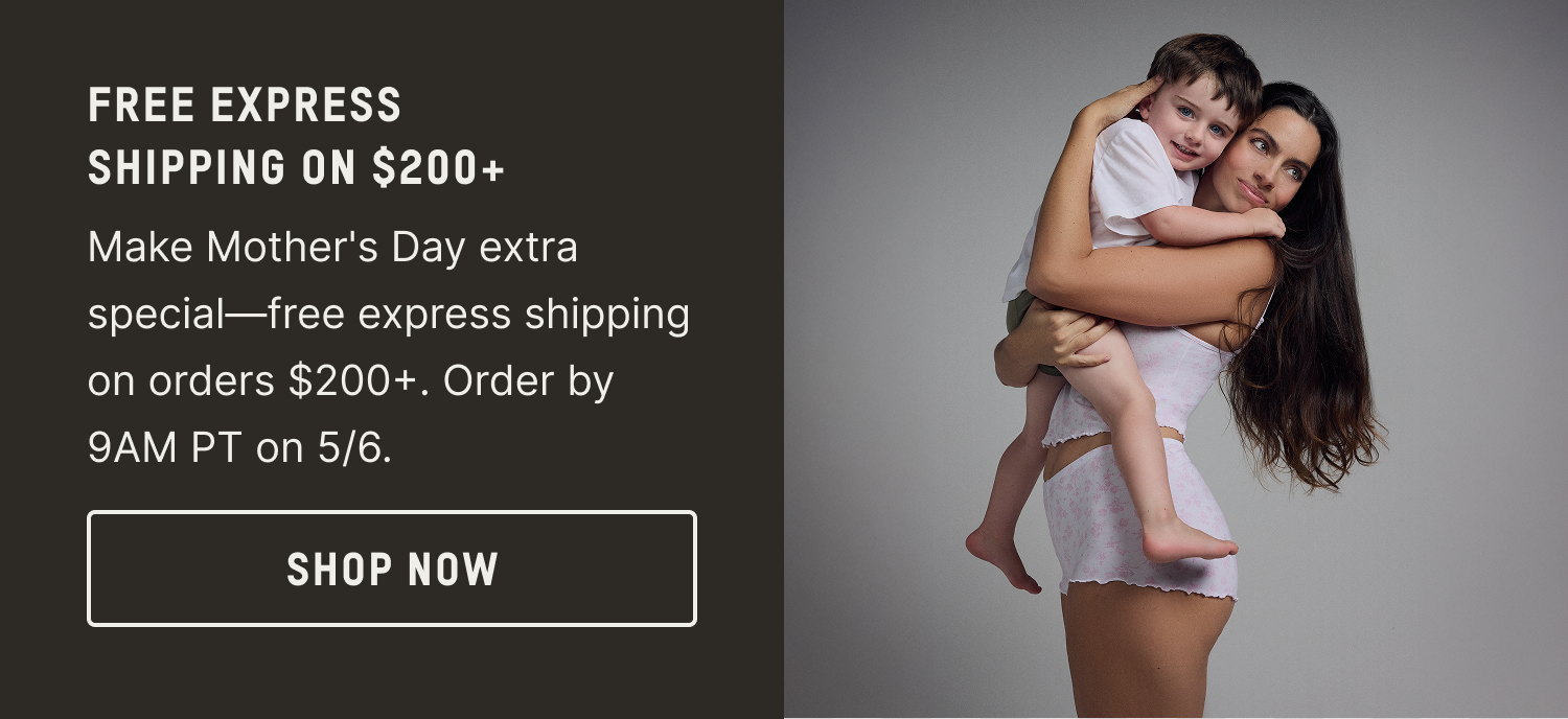 FREE EXPRESS SHIPPING ON ORDERS $200+