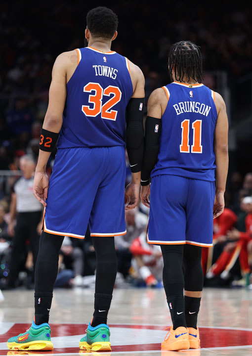 Karl-Anthony Towns, Jalen Brunson