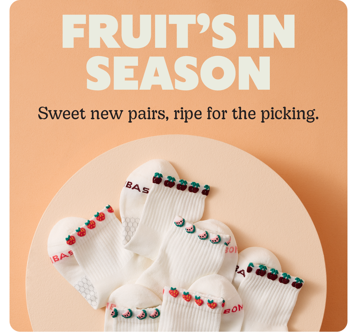 FRUIT’S IN SEASON | Sweet new pairs, ripe for the picking.