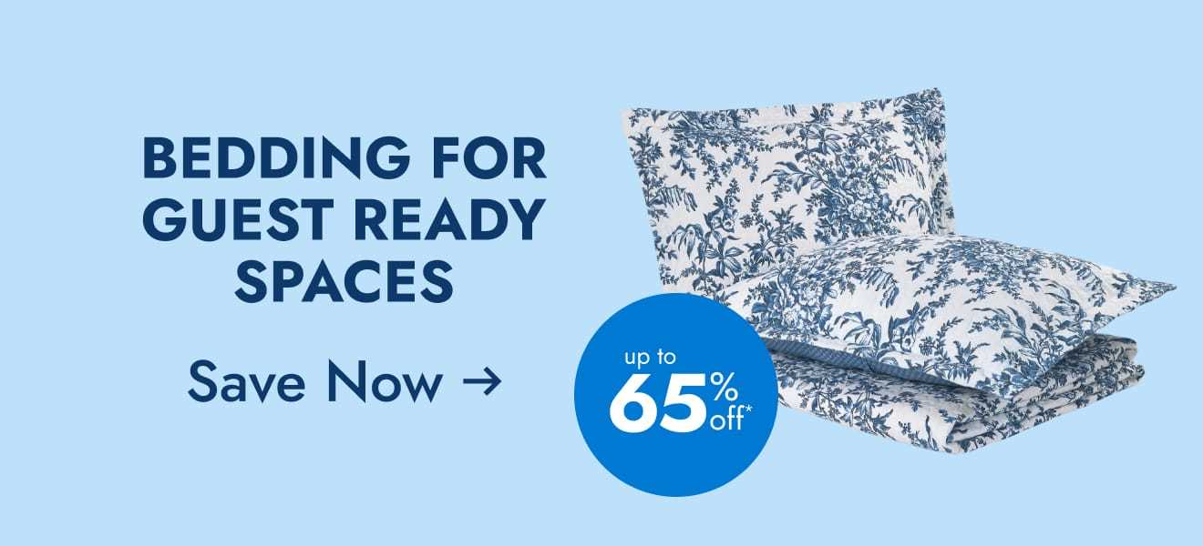 Bedding for guests ready spaces
