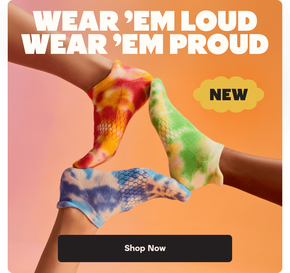 NEW | WEAR 'EM LOUD WEAR 'EM PROUD | Shop Now