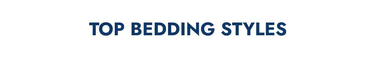 Top bedding styles