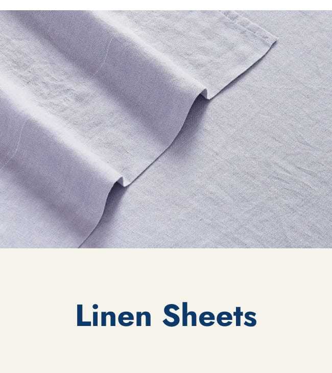 Linen sheets