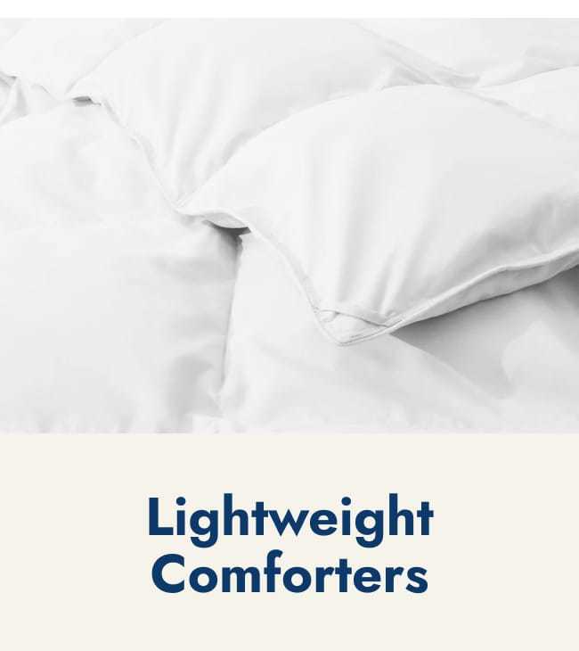Lightweight comforts