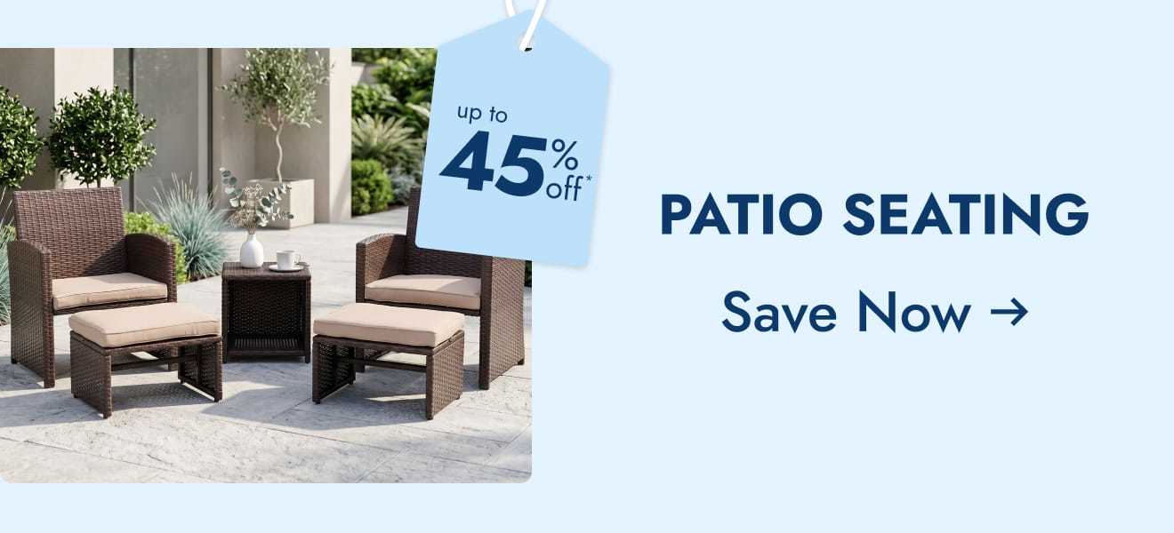 Patio seating