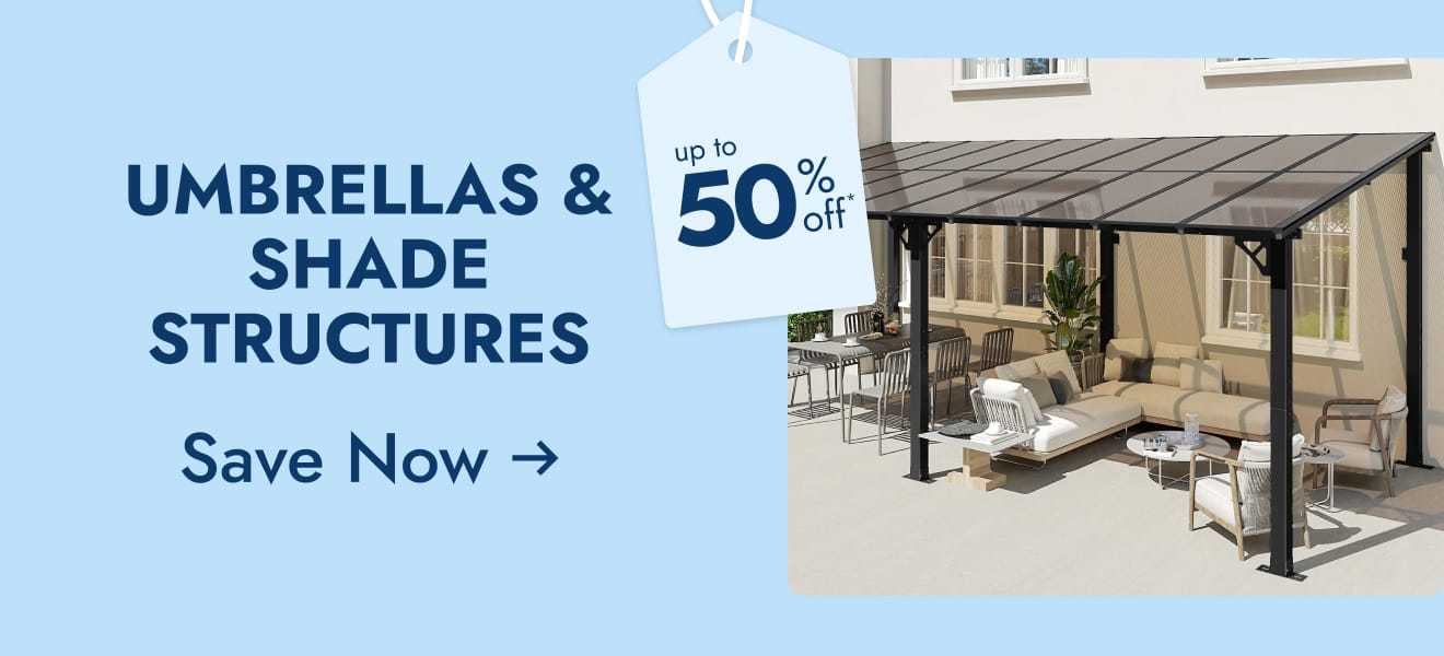 Umbrellas & shade structures