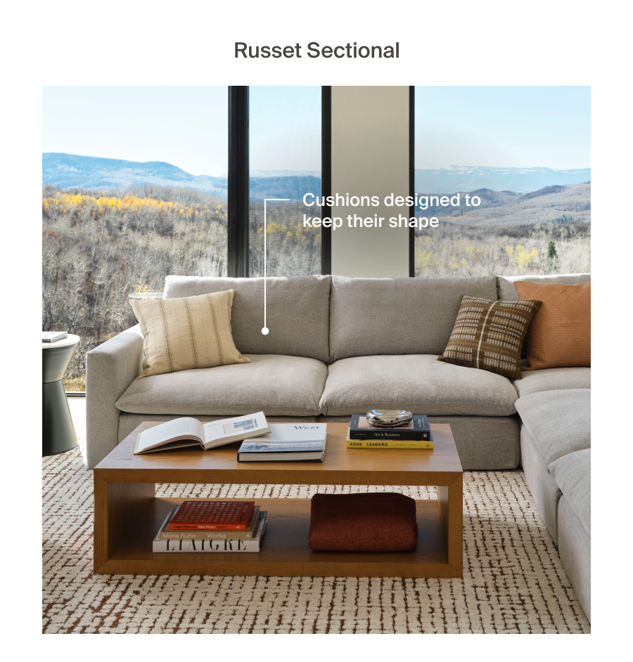 Russet sectional