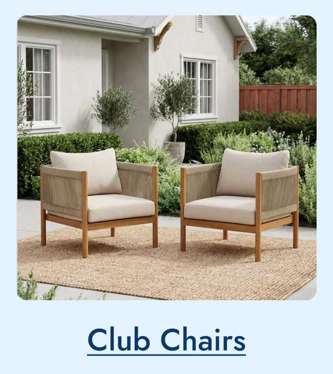 Club chairs