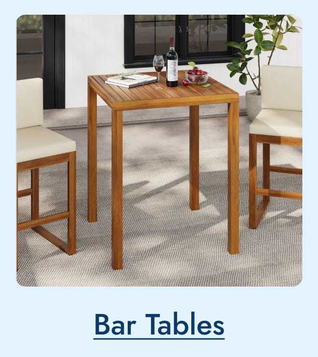 Bar tables