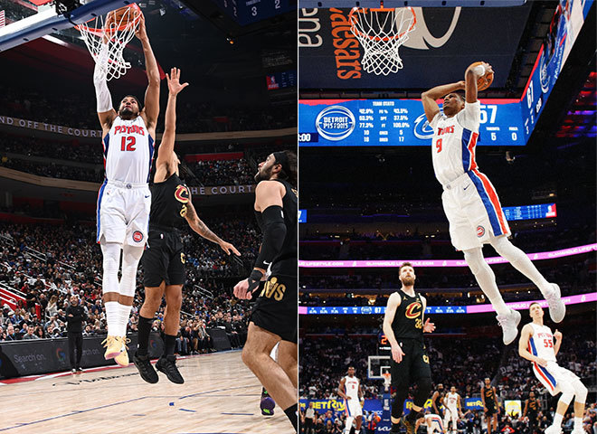 Tobias Harris, Ausar Thompson