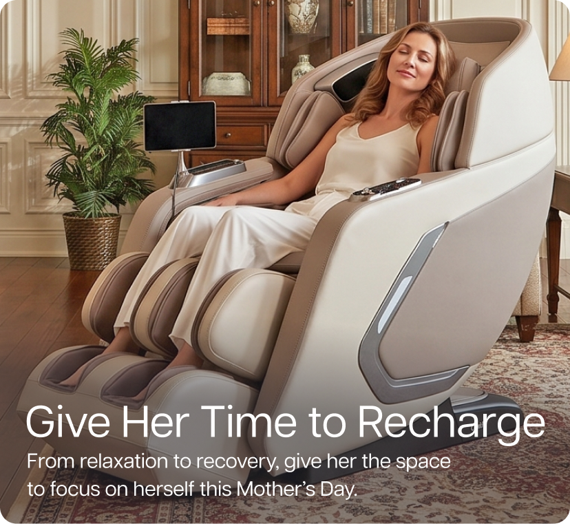 Give her time to recharge. From relaxation to recovery, give her the space to focus on herself this Mother’s Day.