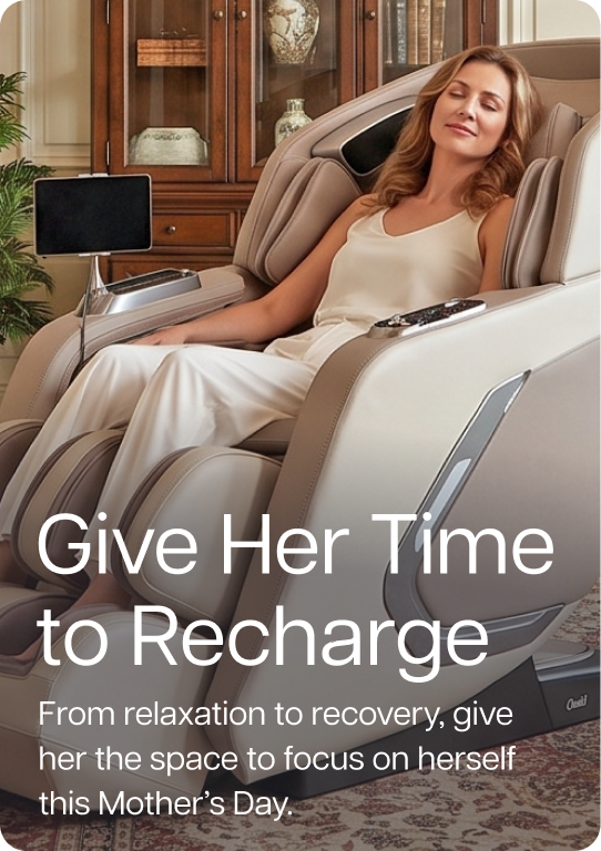 Give her time to recharge. From relaxation to recovery, give her the space to focus on herself this Mother’s Day.