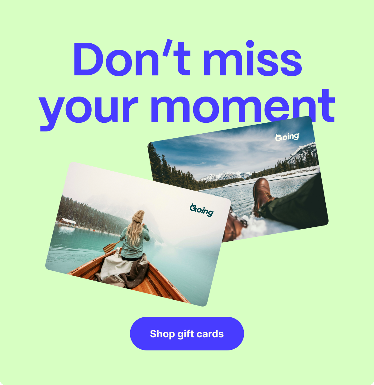 Make the most out of Going Premium. Explore flights