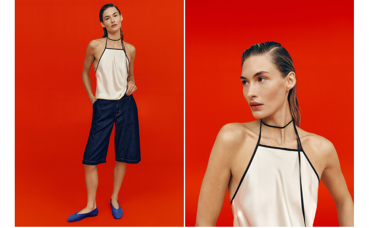 Suzette Silk Twill Top