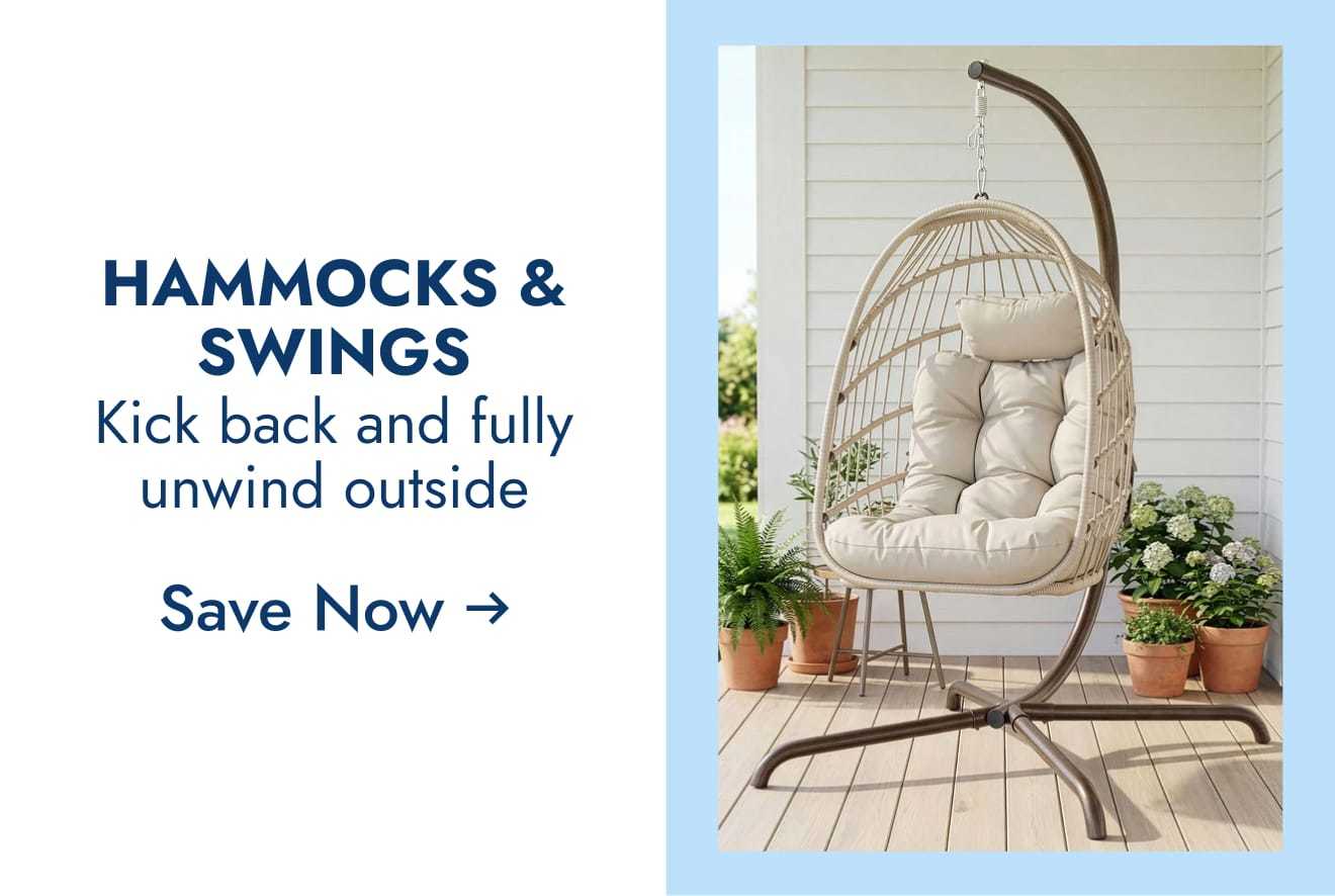 Hammocks & swings