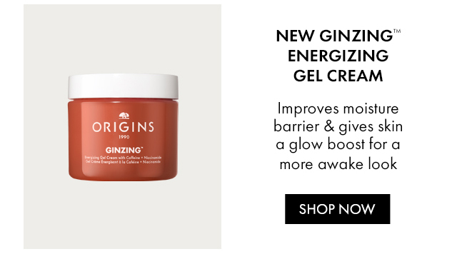 NEW GINZING™ ENERGIZING GEL CREAM | SHOP now