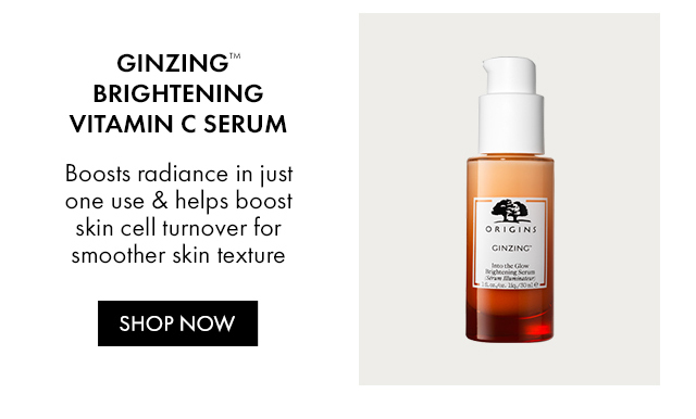 GINZING™ BRIGHTENING VITAMIN C SERUM | SHOP now