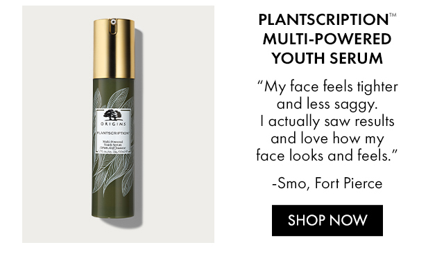 PLANTSCRIPTION™ MULTI-POWERED YOUTH SERUM | SHOP NOW
