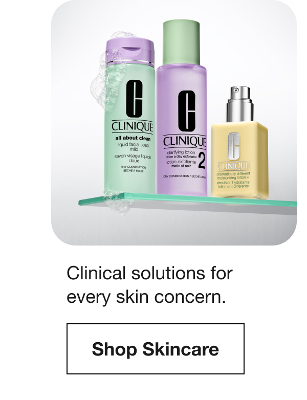 Clinical solutions for every skin concern. | Shop Skincare