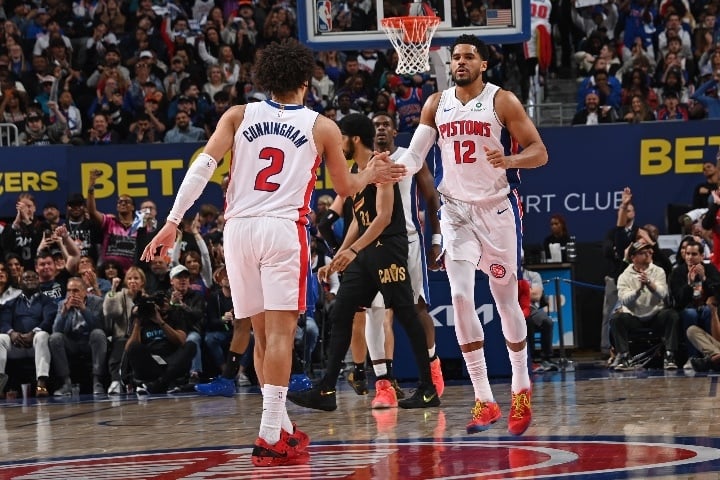 Cade Cunningham, Tobias Harris