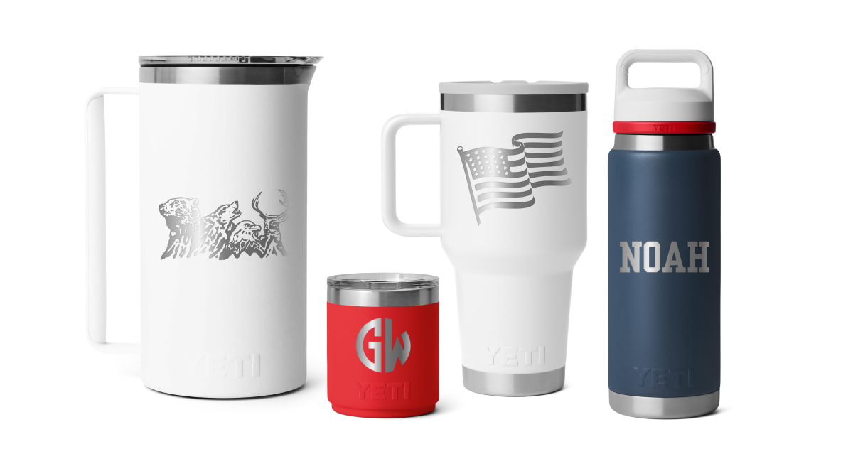 Add Text Or A Custom Design To Your Drinkware