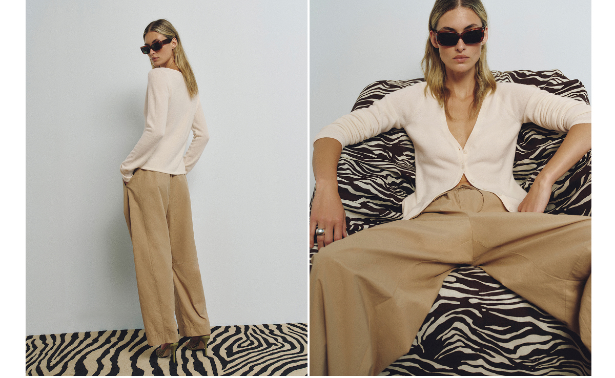 Bloom Cashmere V - Neck Cardigan