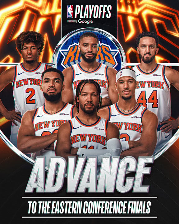 Knicks advance
