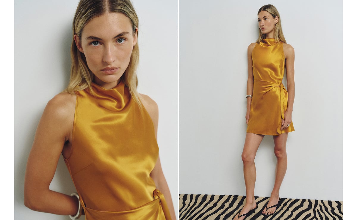 Stelliana Silk Dress