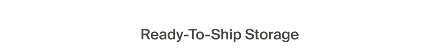 Ready to ship