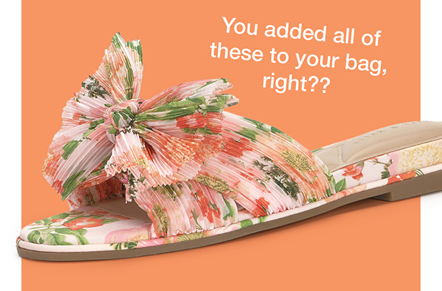 You added all of these to your bag, right??
