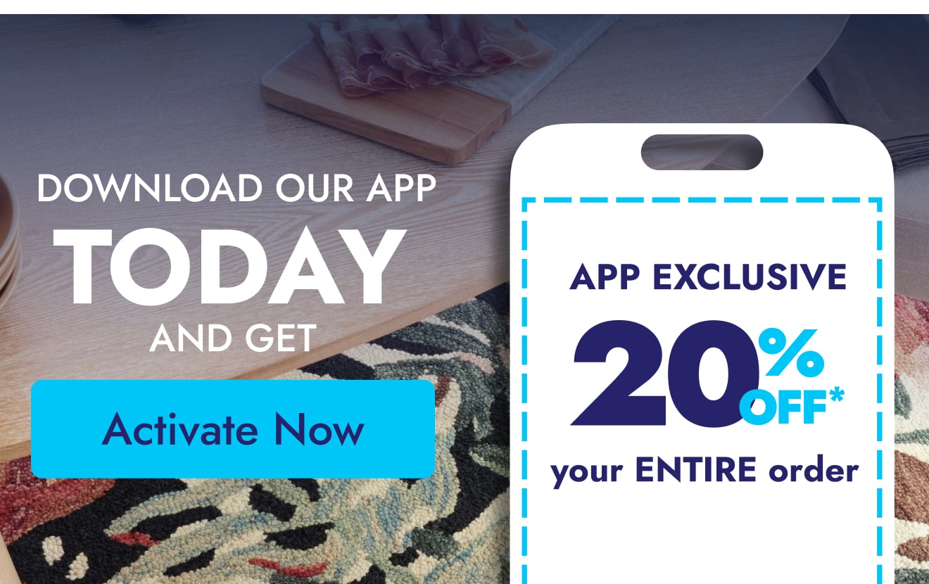 20% off only in the app