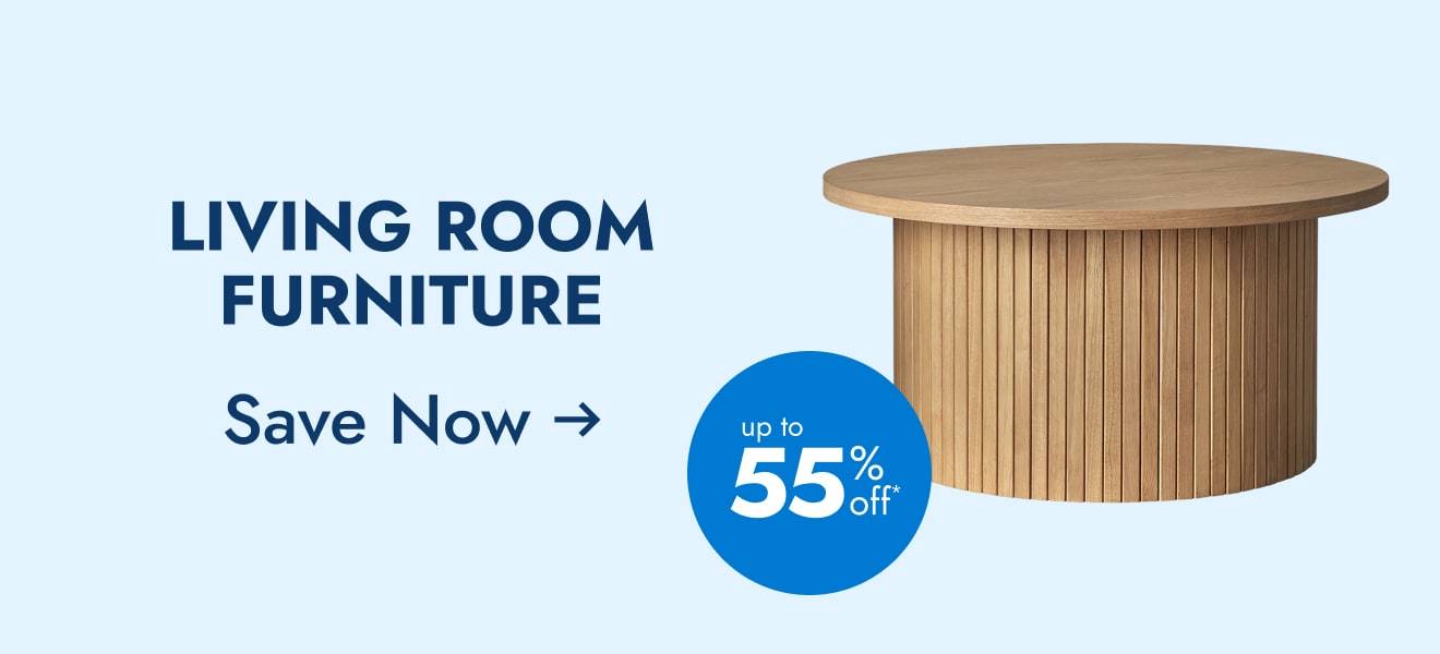 Save Up to 55% On Living Room Furniture