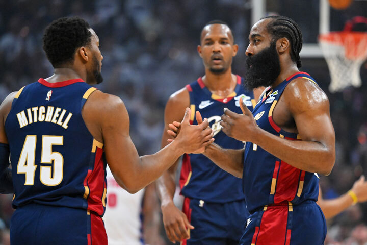 Donovan Mitchell, James Harden