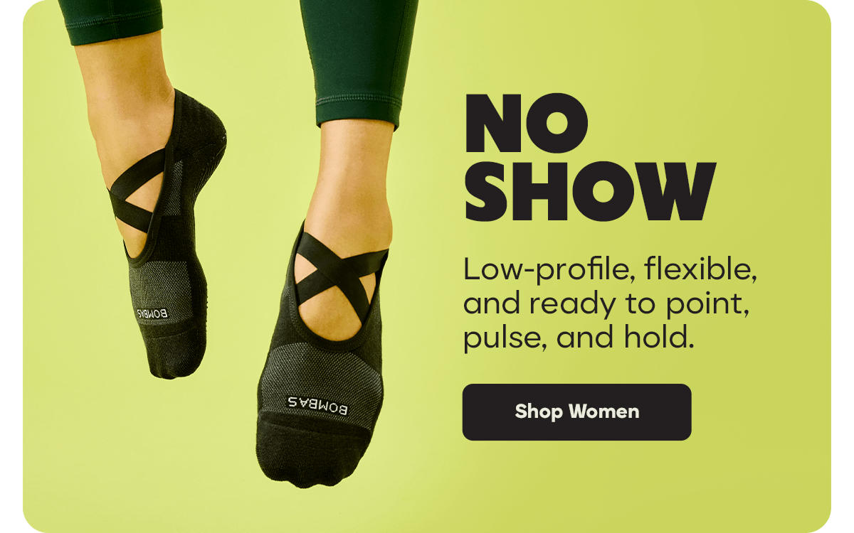 NO SHOW | Low-profile, flexible, and ready to point, pulse, and hold. | Shop Women