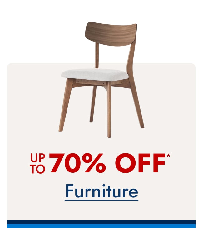 Save up to 70%--Furniture