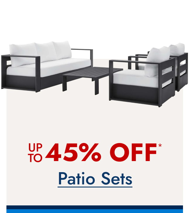 Save up to 45%--Patio Sets
