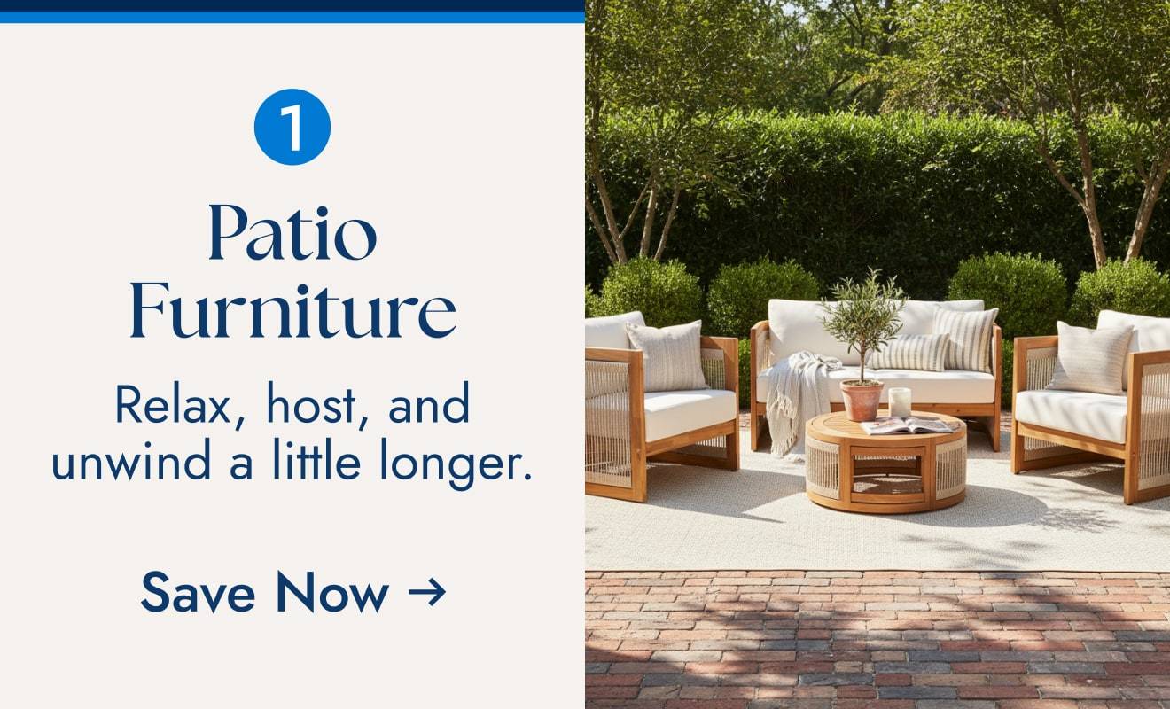 Save on Patio Furniture