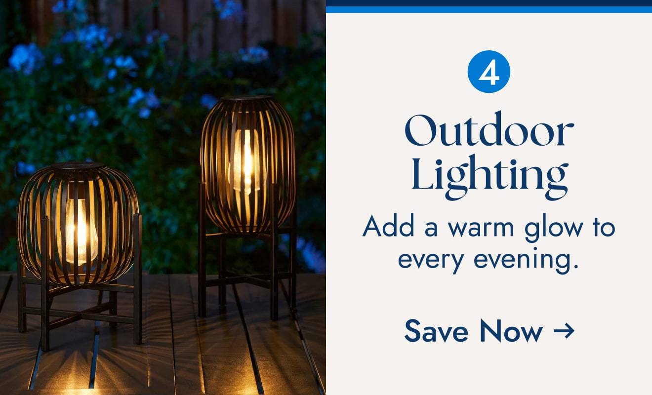 Save on Outdoor Lighting