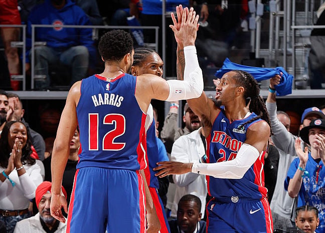 Tobias Harris, Ausar Thompson, Daniss Jenkings