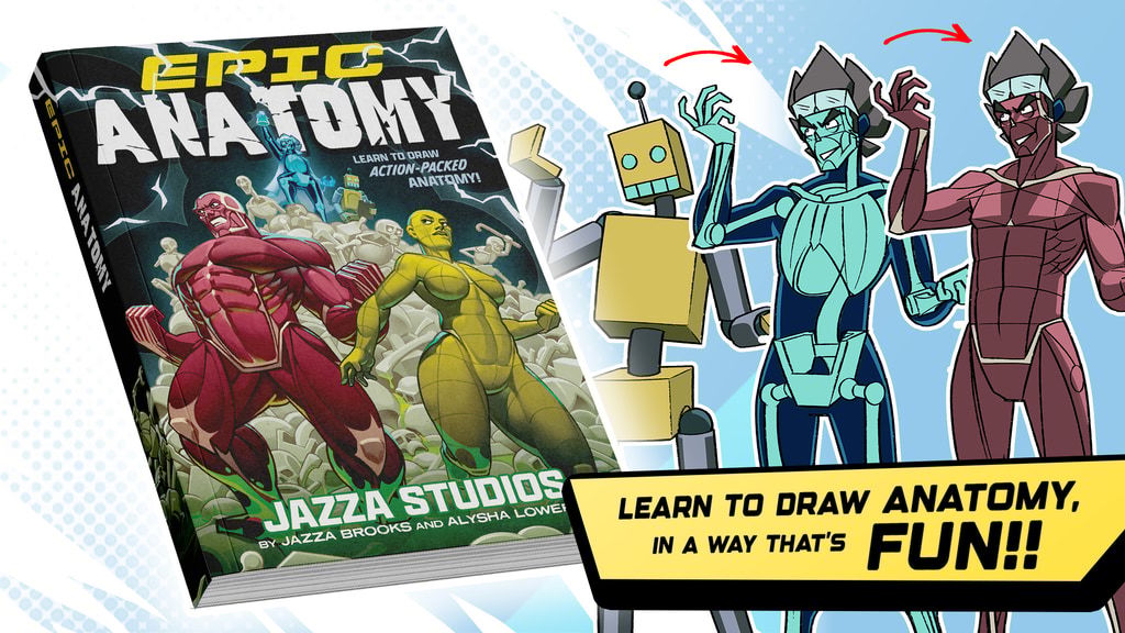 EPIC ANATOMY – A Guide to Drawing Bodies
